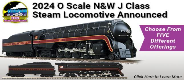 Norfolk & Western J Class Steam Locomotive